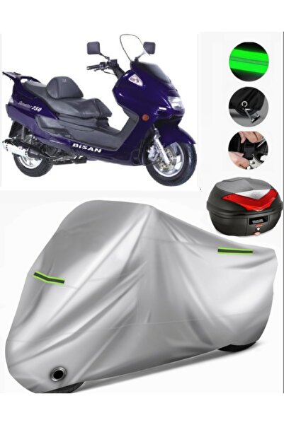 MotoEN Bisan Senator 150 حقيبة ظهر متوافقة مع القماش المشمع للدراجات النارية ...