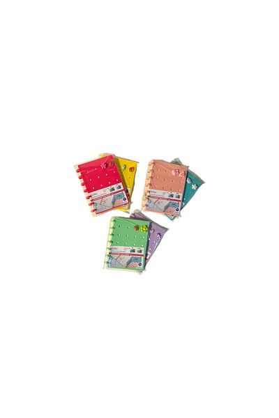 karinabest Catch Your Style with Charmlarla New Generation Disc Spiral B6 Pp Cover 80 Yp. Crotus of the Line Book