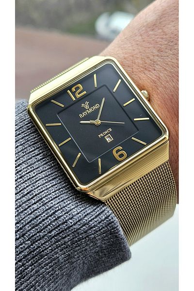 Raymond Rym-1065 Men's Watch - Stainless Steel - 2 Year Warranty