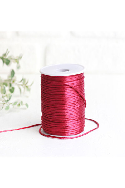 Bimotif Floş ip Vişne Çürüğü, 2 mm  1 metre