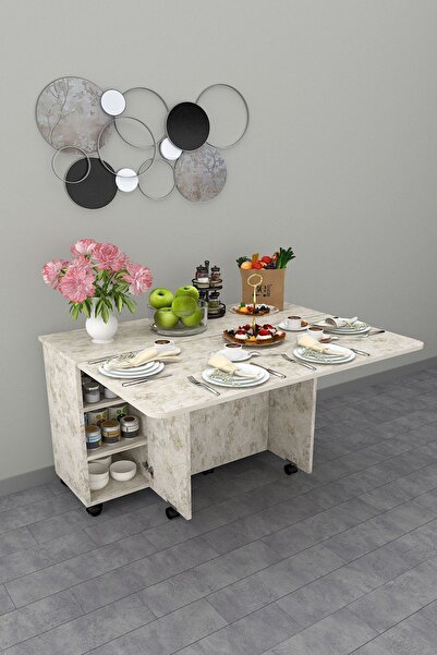 asratrend Asra Trend %100 MDFLAM Mutfak Adası Yemek Masası Kahve Köşesi MA-02