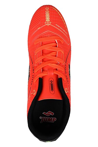 Jump 28223 Turuncu - Sarı Çim Halı Saha Krampon Futbol Ayakkabısı