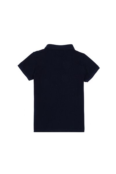 U.S. Polo Assn. تي شيرت بياقة بولو أساسية باللون الأزرق الداكن للأولاد 50306484 -vr033