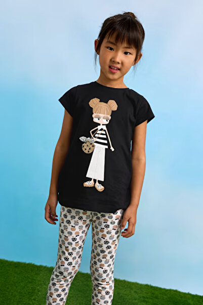 MAYORAL 03713-70 Black Tights Suit