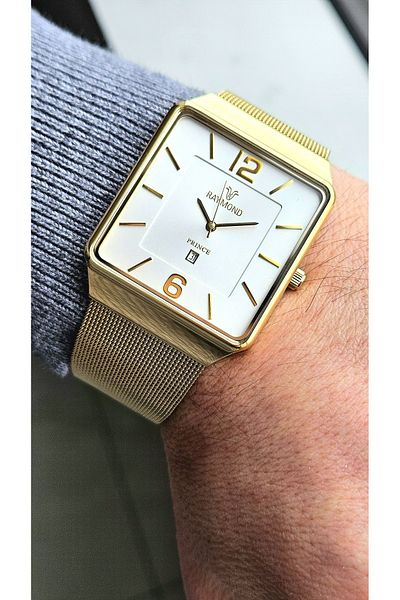 Raymond Rym-1065 Men's Watch - Stainless Steel - 2 Year Warranty