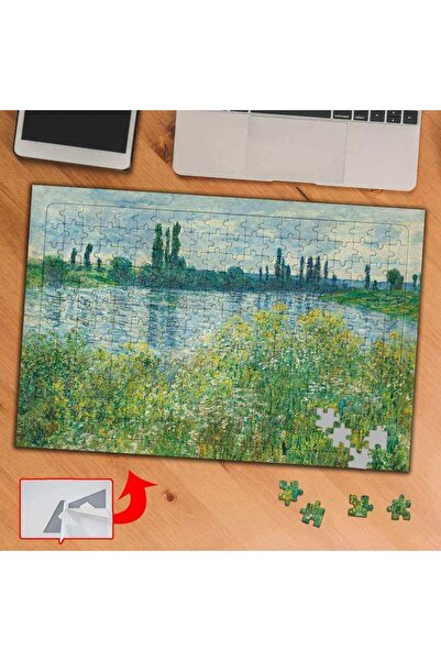 Genel Markalar Seine Gölü, Monet 240 Parça Puzzle Yapboz Tablo-350