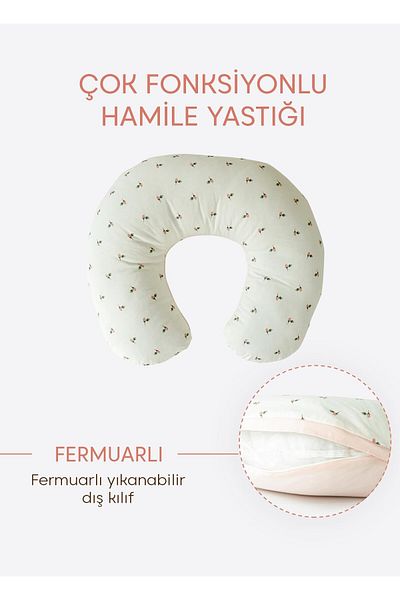 kitikate Rose Multifunctional Maternity Pillow - Pink