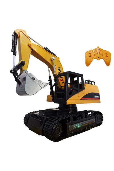 Salamandra Crawler Excavator, Metal Bucket, With Remote Control, Kids
