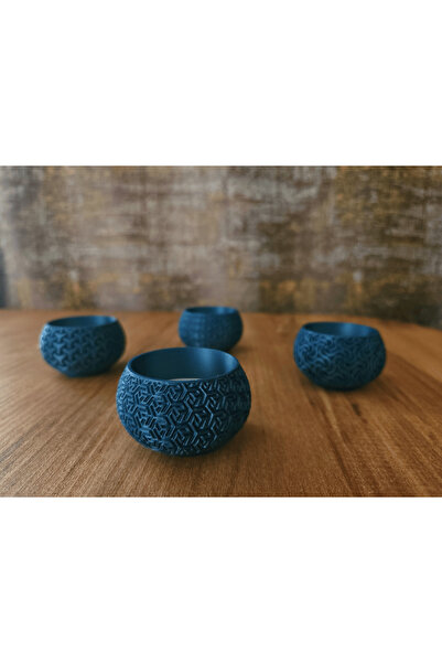 Baalaa TASARIM MUM HEDIYELI DORTLU TEALIGHT MUMLUK SETI - DEKORATIF MUMLUK - ...