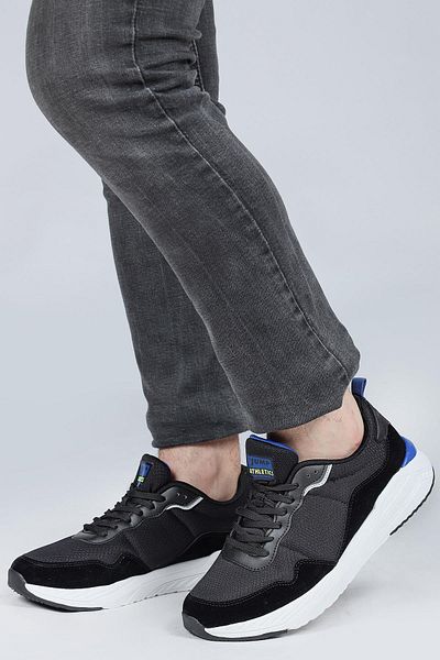 Jump 28040 Black - Gray Men's Sneaker Casual Sneakers
