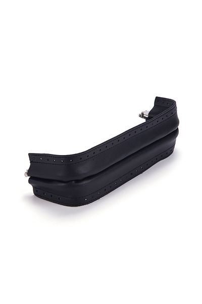Sultan 25 cm Leather Hidden Burs Black