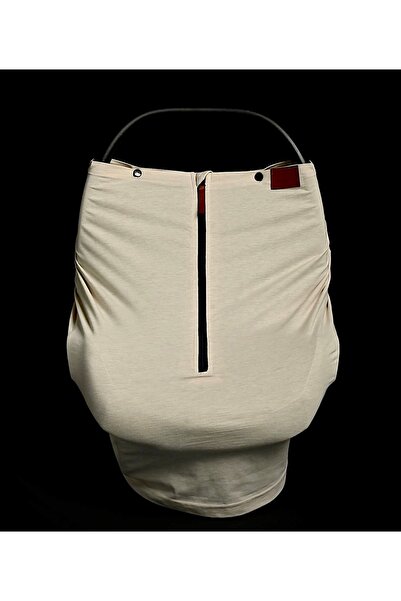 MAMKY Fonksiyonel Emzirme Ve Puset Örtüsü/bej - Çanta Hediyeli