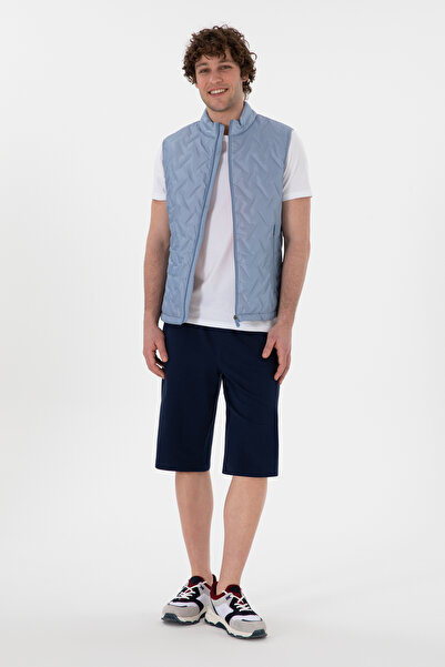 U.S. Polo Assn. Erkek Regular Fit Lacivert Örme Şort 50298039-VR033