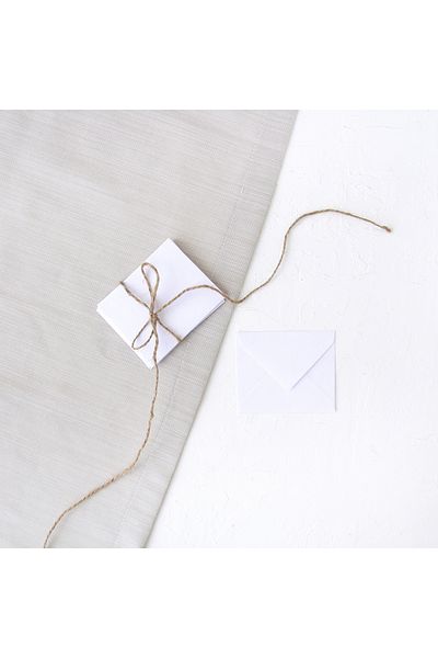 Bimotif Φάκελος μικρός, 7x9 cm 3 τεμάχια (Λευκό)