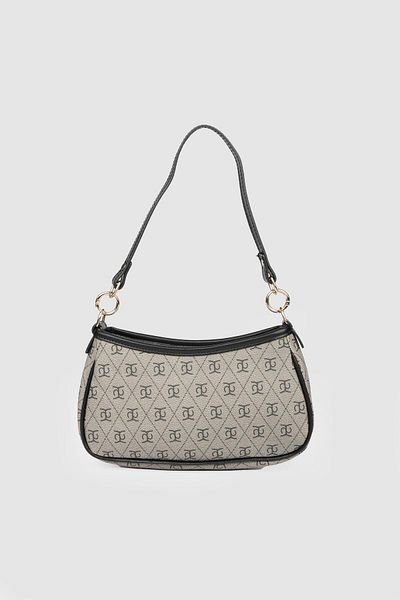 La La'Graccio Paris La'Graccio Paris Women's Bobe Baguette Hand and Strap Black bag