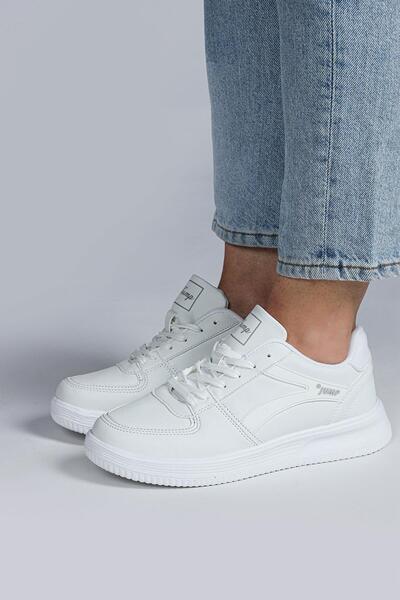 Jump 28063 White Women's Sneaker Casual Sneakers