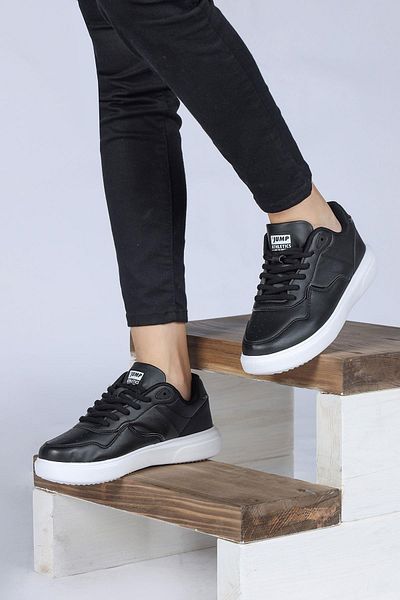 Jump 26821 Black - White Women's Sneaker Casual Sneakers