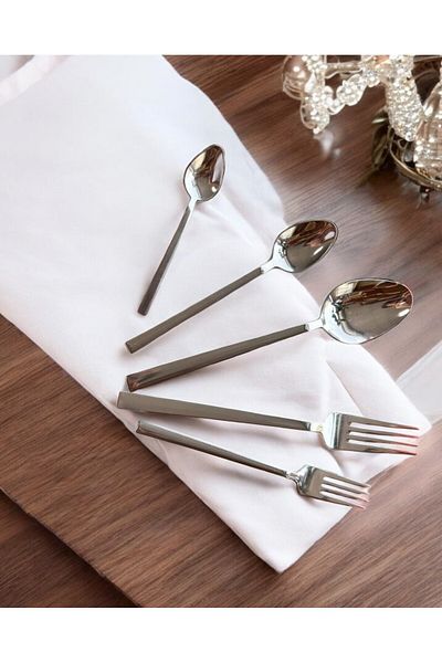 shop Dowry 30 Pieces for 6 Persons 1St Quality Spoon Fork Set