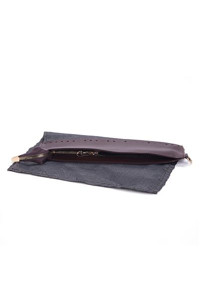 Sultan 28 cm Blue Zipper Lined Bag