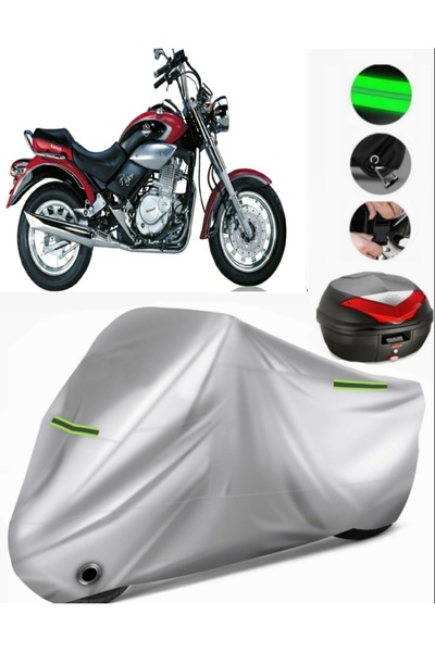MotoEN حقيبة ظهر Kanuni Tiger 250 متوافقة مع القماش المشمع للدراجات النارية P...