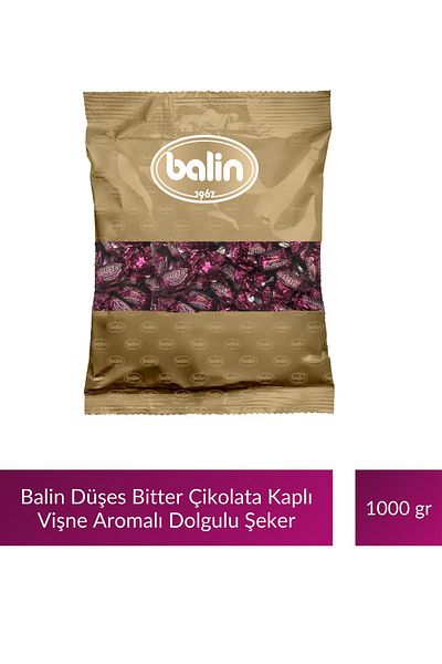 Kahve Dünyası Balin Duchess Chocolate Covered Cherry Flavored Hard Candy 1000 g X 2 Pieces