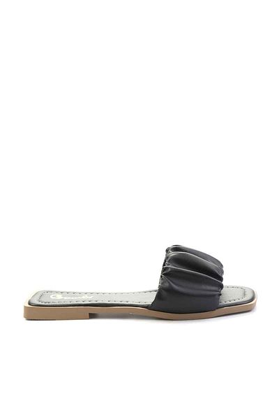 Bambi Women's Black Slippers K04875080209