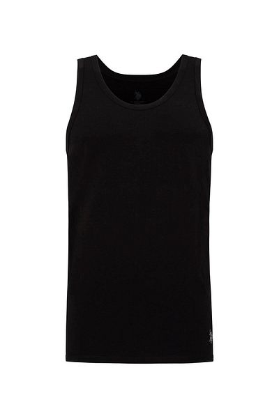 U.S. Polo Assn. U.S. Polo Assn. Men's Black Li Undershirt 100% Cotton – Ilc2.80J44P1V