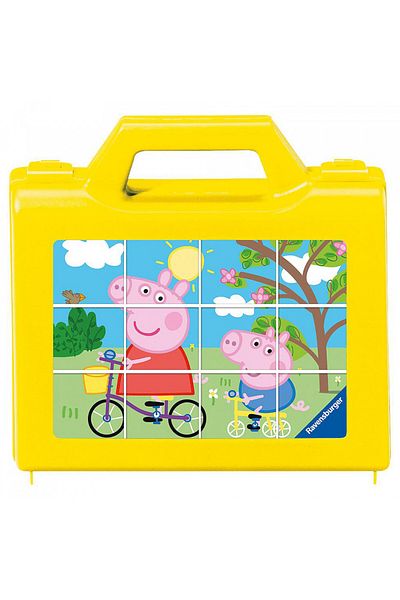 RAVENSBURGER Puzzle In Cutie Peppa Pig, 12 Piese