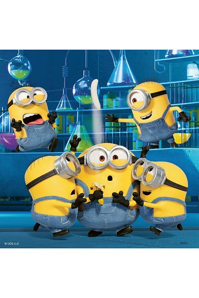 RAVENSBURGER Puzzle Minions, 3X49 Piese