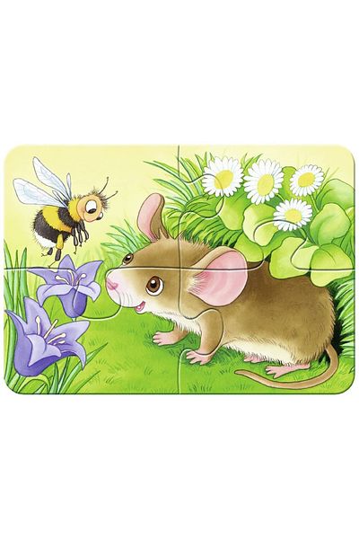 RAVENSBURGER My First Forest Animals Puzzle, 2/4/6/8 Pieces