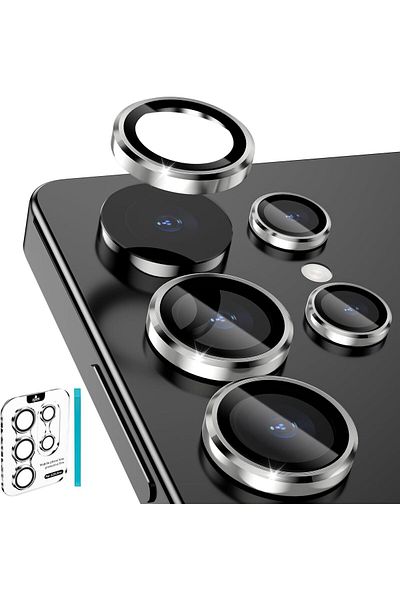AWH Samsung Galaxy S25 Ultra Camera Lens Protector, AR+AF Tempered Glass & 9H Anti-Scratch Metal