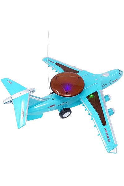 Salamandra Avion de Jucarie cu Telecomanda,  Lumini si Sunete