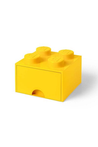 LEGO LEGO 2x2 storage box with drawer, yellow