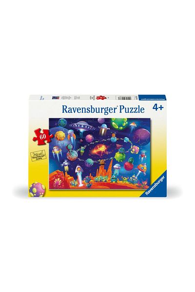 RAVENSBURGER Puzzle monsters in space 60 pieces