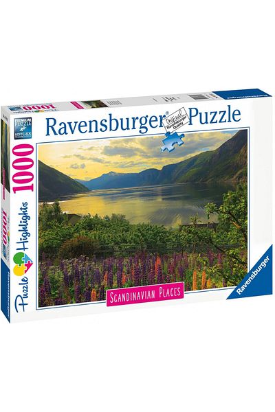RAVENSBURGER Puzzle Fiord Norvegia, 1000 Piese