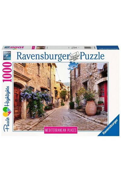 RAVENSBURGER Mediterranean France Puzzle, 1000 Pieces