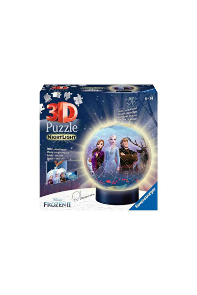 RAVENSBURGER Puzzle 3D Luminos Frozen II, 72 Piese