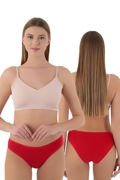CNT Premium Pack of 1 - Lycra Women's Combed Cotton Panties