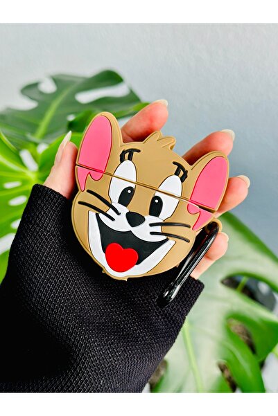 Go Aksesuar AirPods 3Rd Thick Silicone Protective Case with Generation Compatible Toy Design