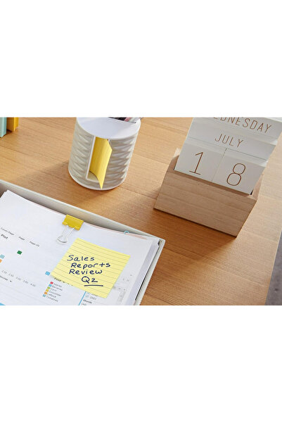 Post-it ® Notes 656, Yellow, 51x76mm, 12x100 Shts/PAC, 16 PAC/CV, 100%
PEFC, SGSCH-PEFC-COC-110078