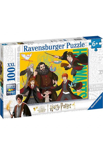 RAVENSBURGER Puzzle Harry Potter Si Alti Vrajitori, 100 Piese