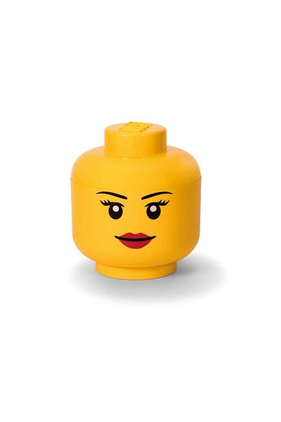 LEGO Storage box L head minifigure LEGO girl