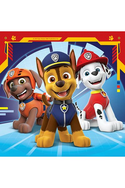 RAVENSBURGER Paw Patrol Puzzle, 3X49 Pieces