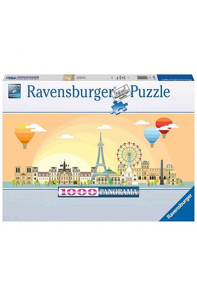 RAVENSBURGER Puzzle Panorama Paris, 1000 Piese