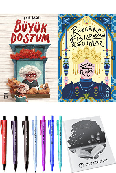 Timaş Yayınları Büyük Dostum ve Rüzgara Fısıldayan Kadınlar + Hediyeli