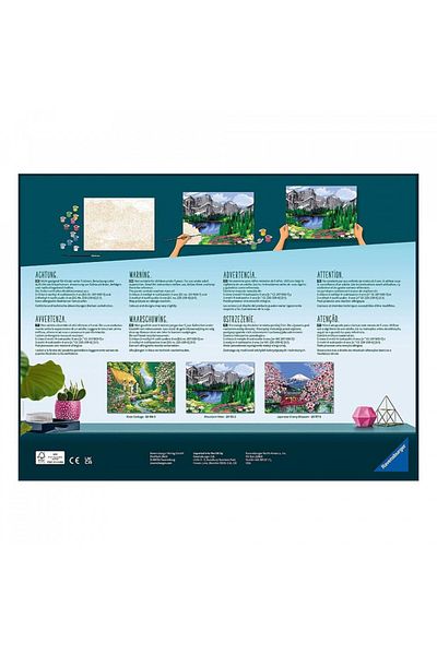 RAVENSBURGER Paint by numbers - The House on the Riverbank