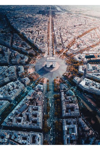 RAVENSBURGER Puzzle Arc De Triumf Paris, 1000 Piese