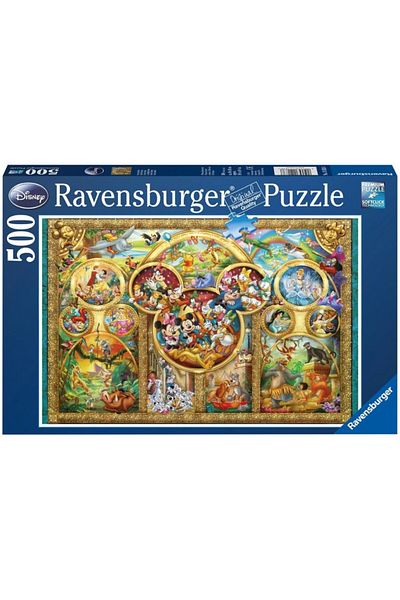 RAVENSBURGER Puzzle Familia Disney, 500 Piese