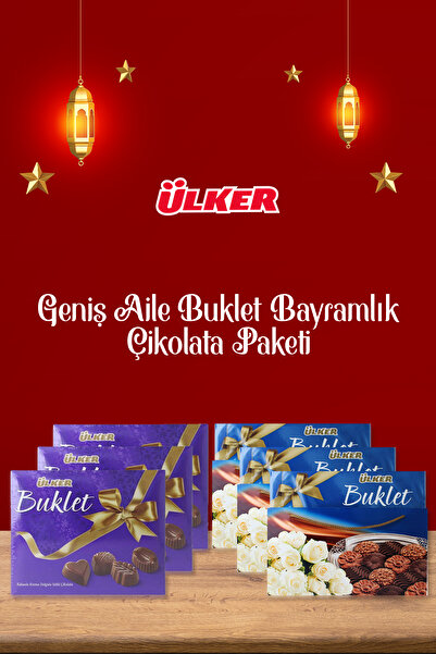 Ülker ÜLKER GENİŞ AİLE BUKLET BAYRAMLIK ÇİKOLATA PAKETİ