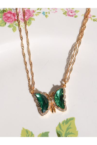 Reorah Collection Green Magnet Dating Necklace Dreamy